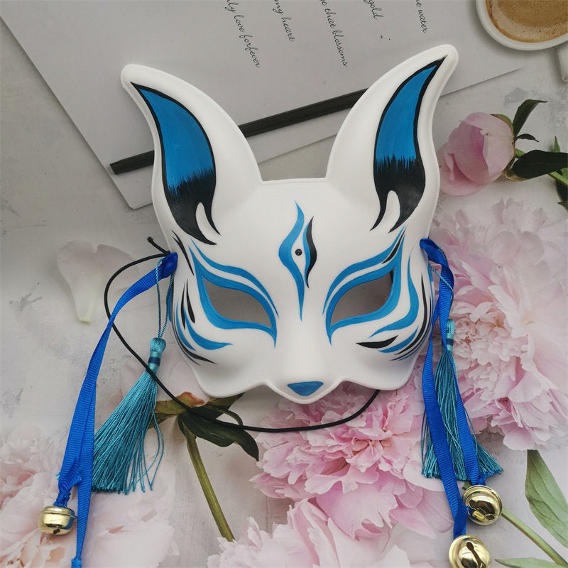 Chinese Dragon Kylin Animal Cosplay Mask Blue Costume Accessory - YangYong